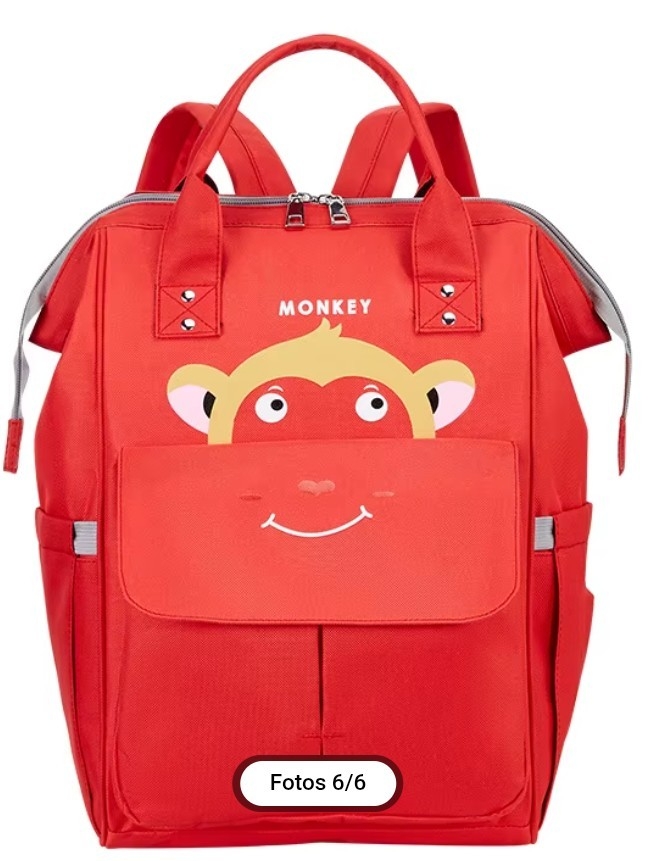 Mochila Maternal Mono Art 23 - Imagen 6