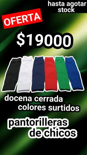 Oferta Pantorilleras de Chicos Cerradas