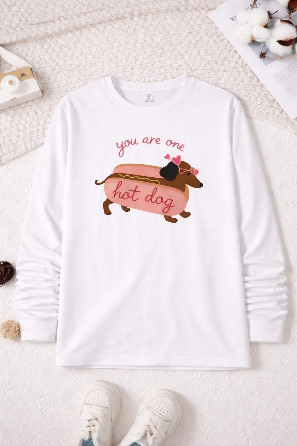 Camiseta M/l Hot Dog - Imagen 1