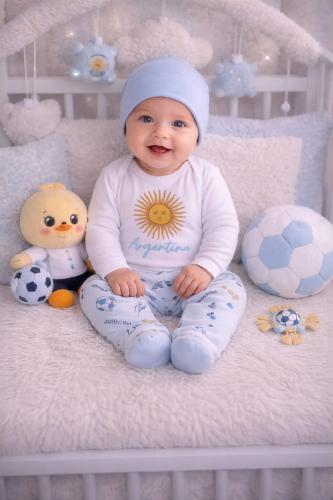 Conjunto 3 Piezas:sol de Mayo