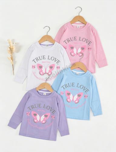Camiseta Algodón Peinado Premium con Relieve y Glitter en la Estampa - Miniatura 2