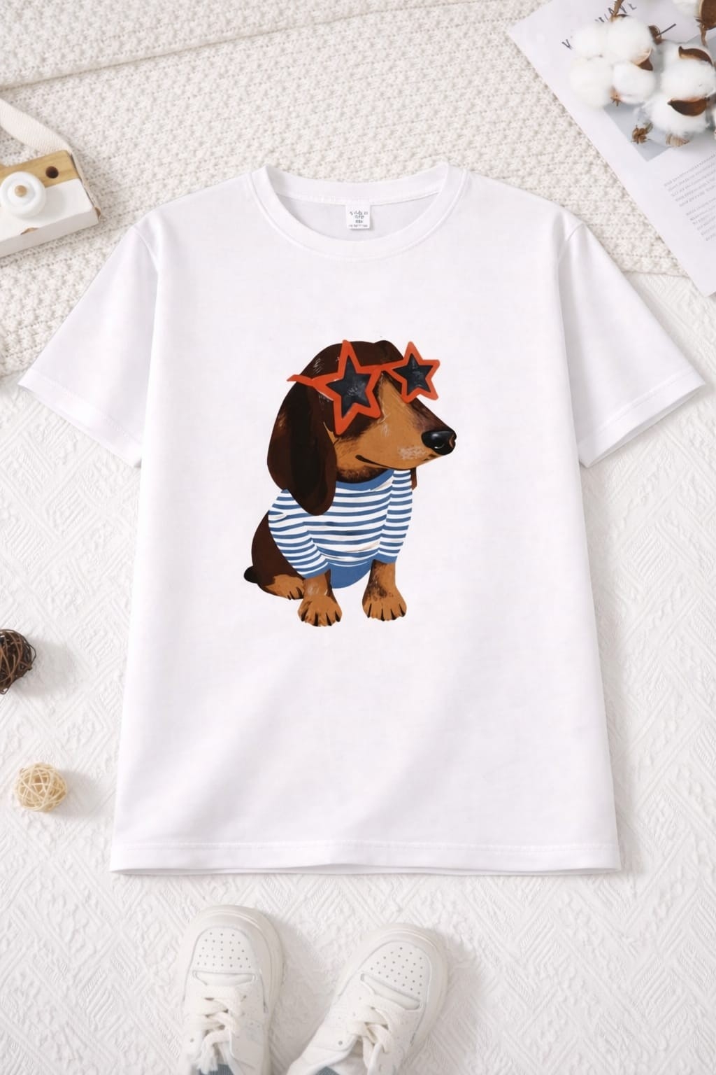 Remera Salchicha Raya - Imagen 1