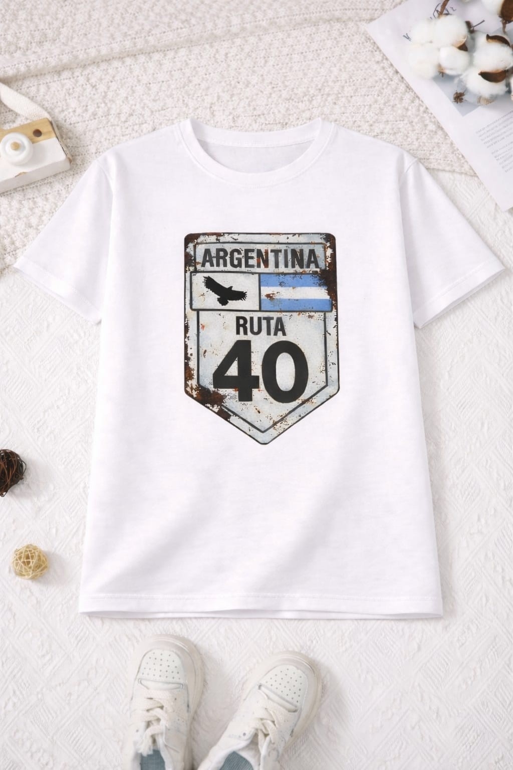 Remera Ruta 40 Arg - Imagen 1