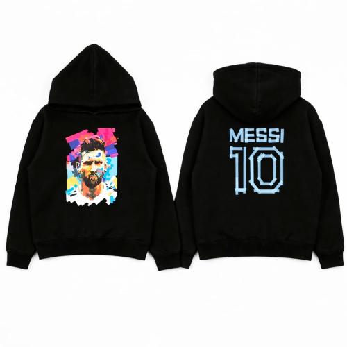 Buzo Ovsize Capucha Messi Graffity