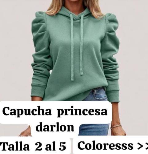 Buzo Darlon Manga Princesa.