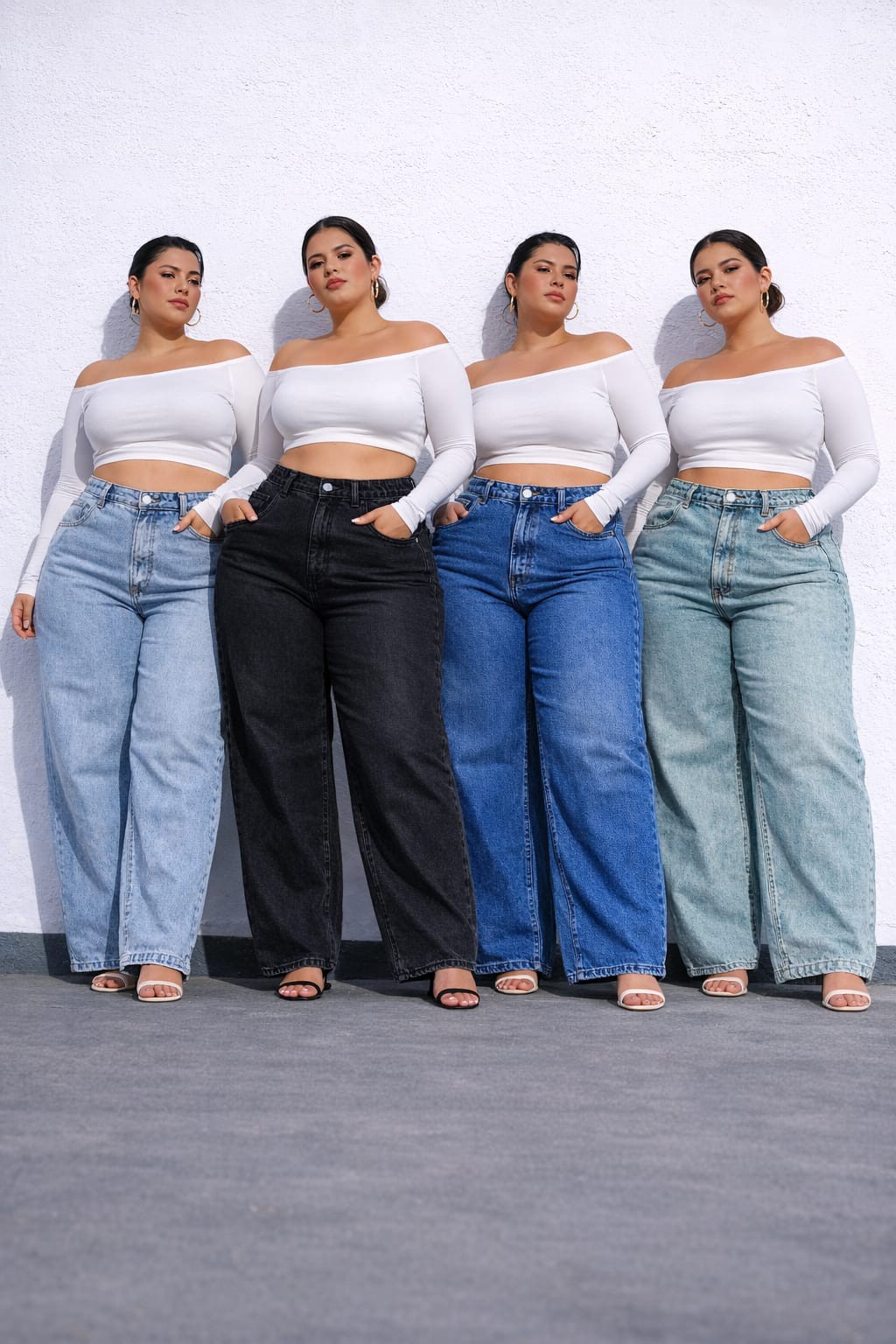 Jeans Wide Led y Baggy Talle Especial - Imagen 2