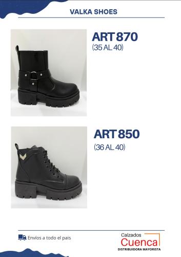 Bota de Dama Borcego Plataforma Valka Art 870 (35 al 40) - Miniatura 3
