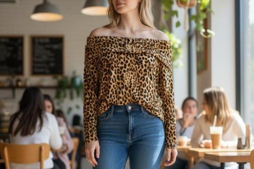 Blusa Bote Print