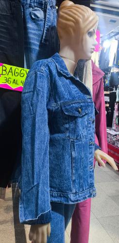 Campera Overzize con Bolsillos Nevado Azul - Miniatura 2