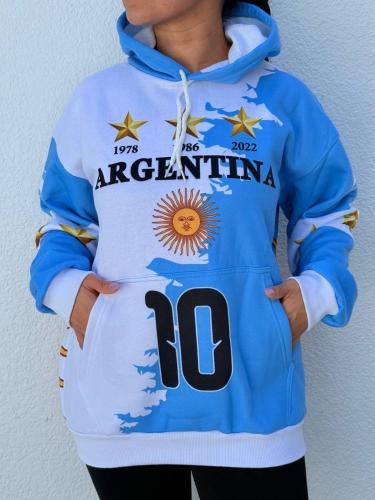 Buzo de Friza de Argentina Sublimados - Miniatura 1