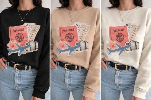 Buzo Oversize Cuello Redondo - Miniatura 2