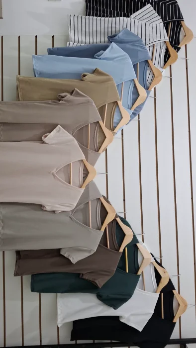Remera en V por Talles - Modal Soft