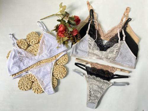 Bralette de Algodón C/encaje