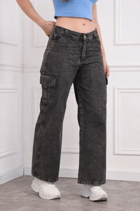 Wide Leg Cargo Rigido