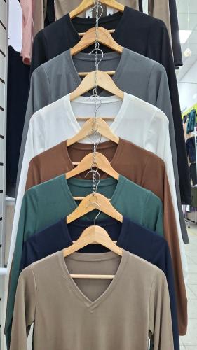 Camiseta en V - Modal Soft - Miniatura 3