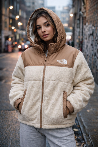 Campera Teddy Dama Tnf  Calidad Premium Importada