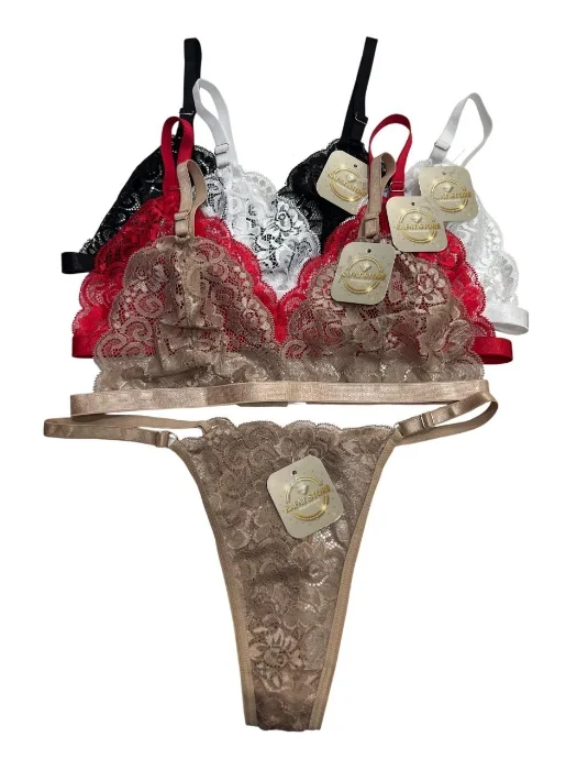 Conjunto con Encaje "bella"