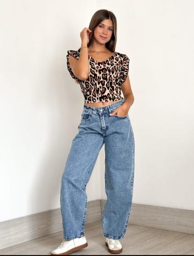 Baggy Jeans con Bolsillo Delantero - Miniatura 4