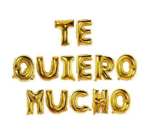Globo Te Quiero Mucho - Miniatura 2