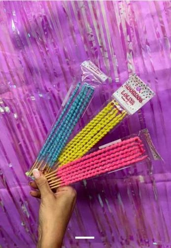 Velas Largas X 6