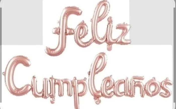 Feliz Cumpleaños Globo