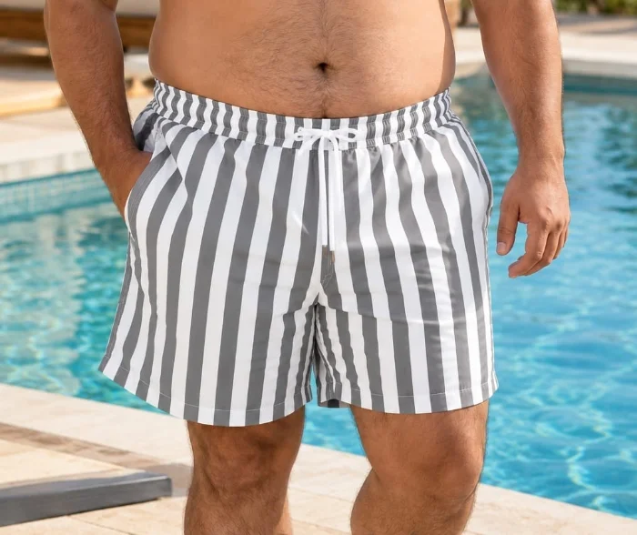 Shorts  de Baño con Suspensor Talles Especiales( D  )