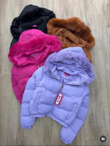 Puffer con Piel