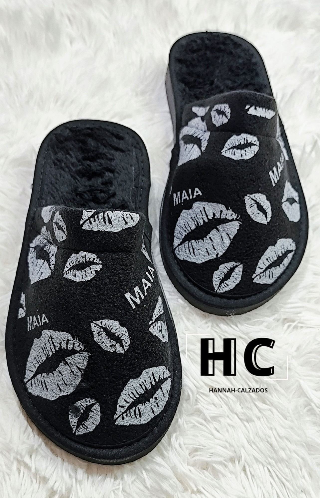 Pantuflas Estampadas Dama - Imagen 2