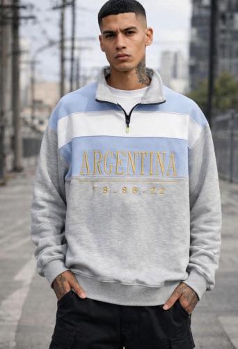 Buzo Argentina con Cierre