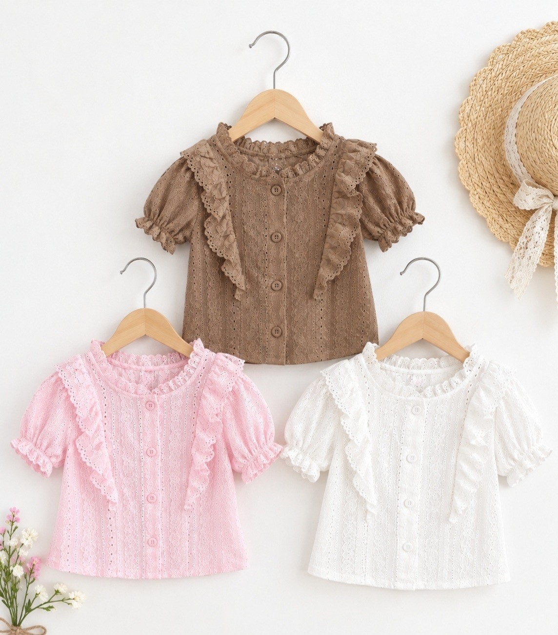 Blusa Bela Broderi  Beba - Imagen 2