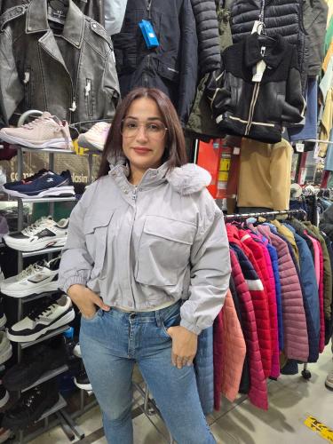 Campera con Piel