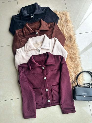 Campera Corderoy con Corderito