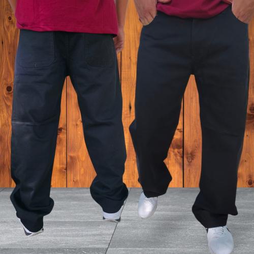 Pantalón Baggy Liso