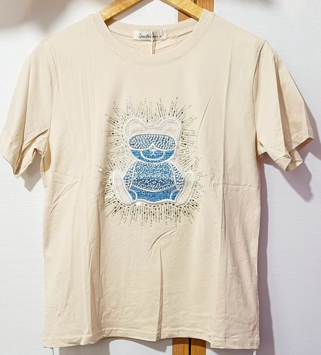 Remera Motivo ( Osito)