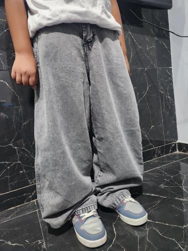 Jeans Bagi Balloon Fit de Niño - Miniatura 3