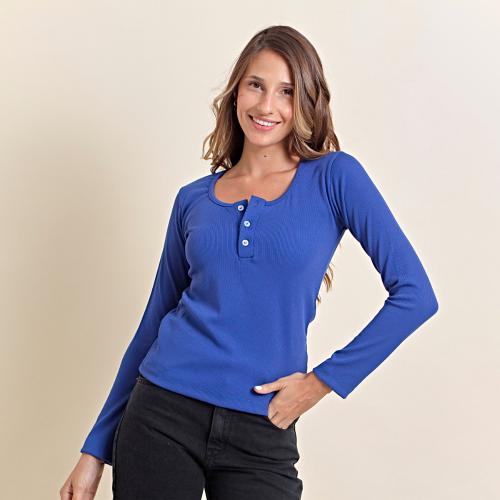 Camiseta Remera Morley Abotonada - Miniatura 5