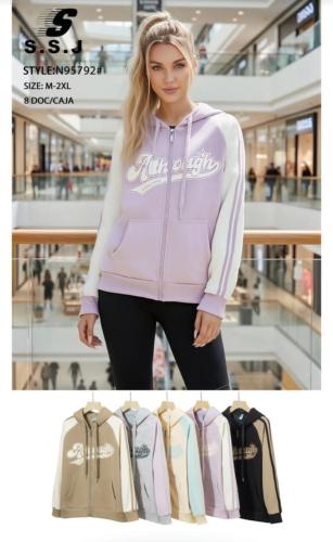 Campera con Friza por Talles Importado - Miniatura 2