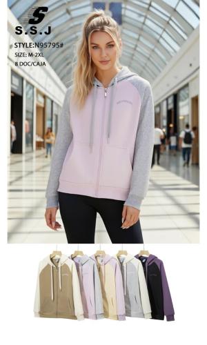 Campera con Friza Importado por Talles - Miniatura 2