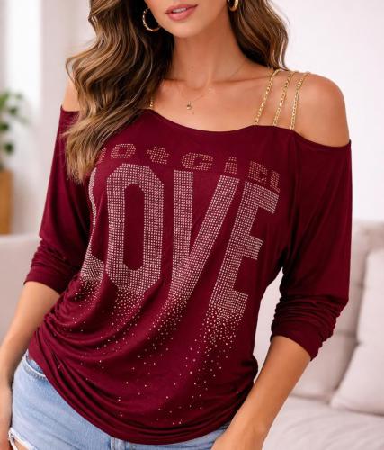 Camiseta Dama Importada C/brillo
