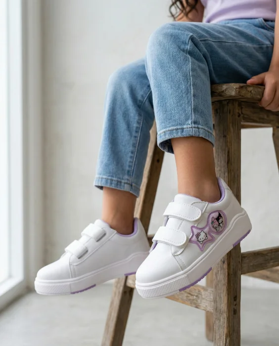 Zapatillas Infantiles  Kids Nenas Niñas Personajes Kitty Kuromi Calidad Modernas