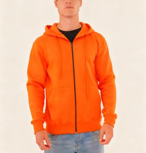 Campera Negra Doble Friza Peinada - Miniatura 3