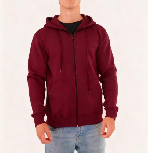 Campera Negra Doble Friza Peinada - Miniatura 4