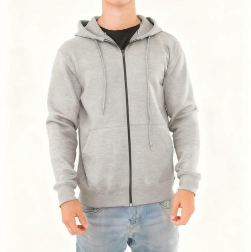 Campera Negra Doble Friza Peinada - Miniatura 6