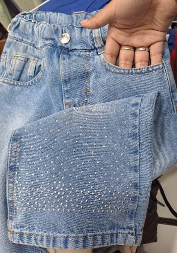 Pantalon Jeans Strass - Miniatura 2