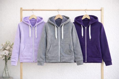 Campera Jersey con Piel Niña