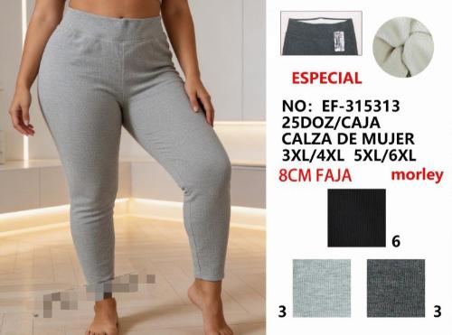 Docena Calza Morley Termica con Peluche Especial