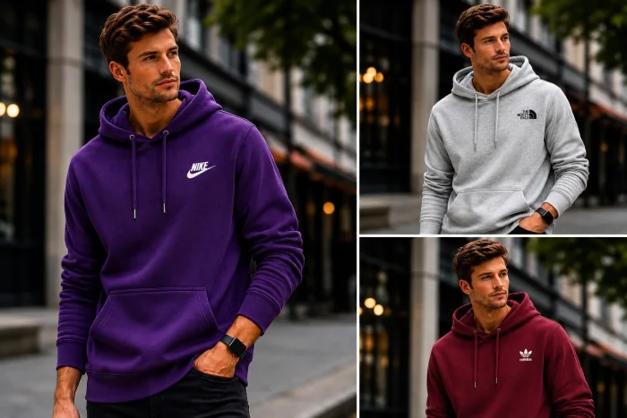 Canguros Frisa Premium Logos Estampados ( L )