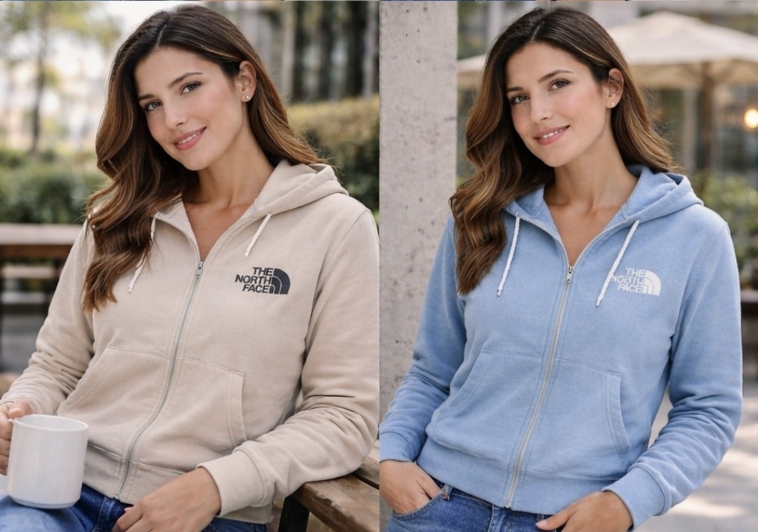 Campera Corta Frisa Peinada Estampada ( L ) - Imagen 3