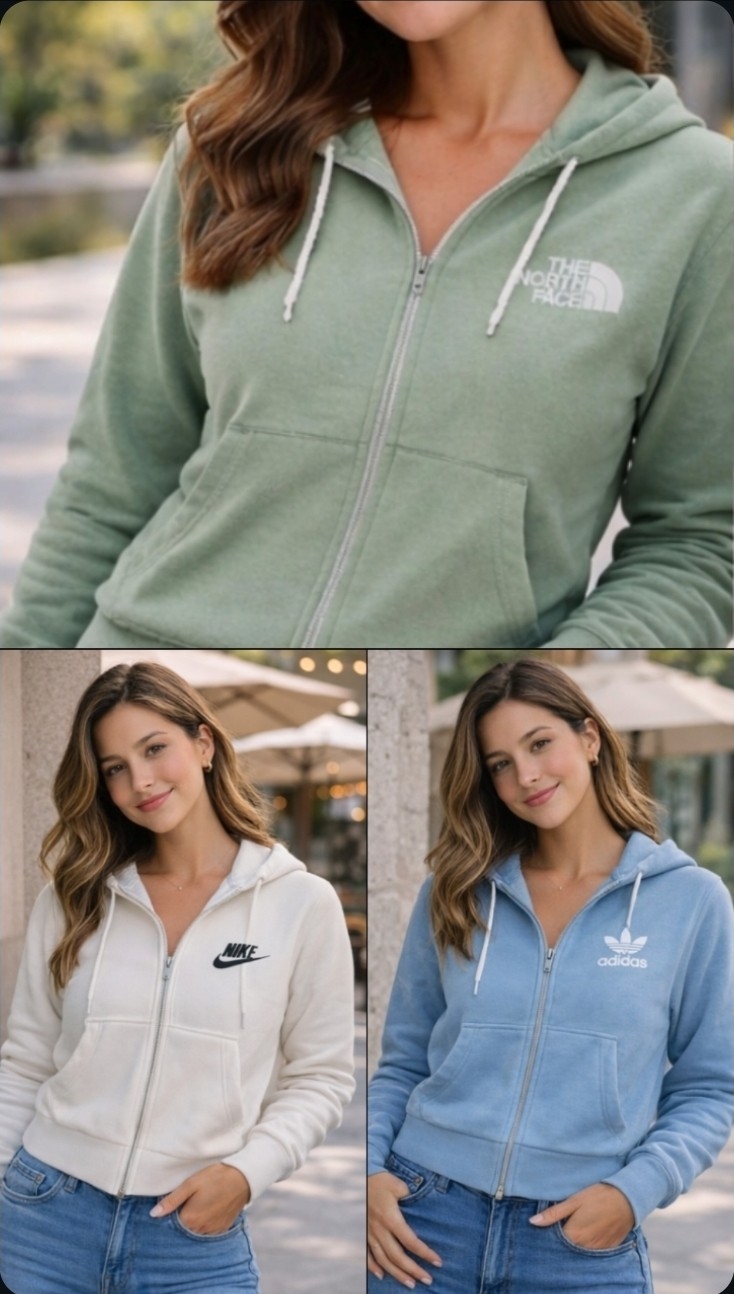 Campera Corta Frisa Peinada Estampada ( L ) - Imagen 4