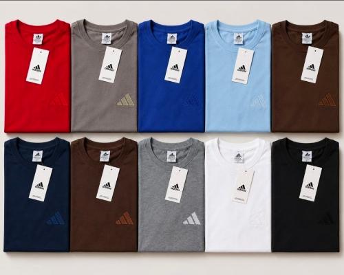 Remeras  Algodon Peinado Logo Bordado ( Lc )